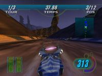 une photo d'Ã©cran de Star Wars Episode 1 - Racer sur Nintendo 64